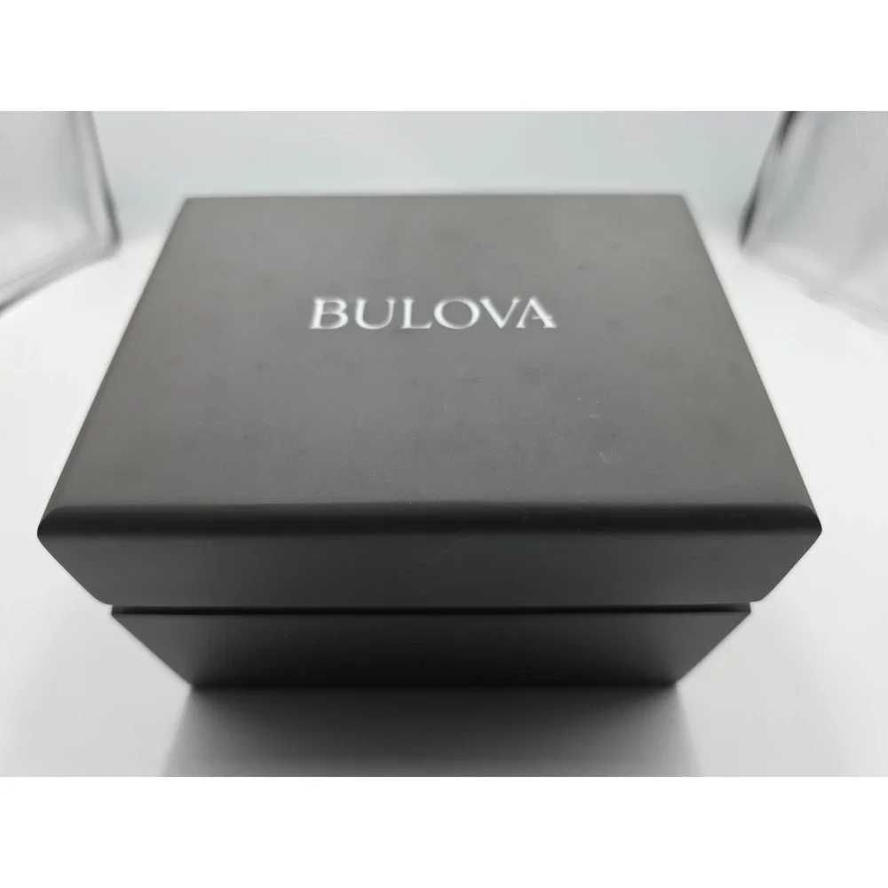 Bulova Lunar Pilot 96B251 Apollo 15 262kHz Chronograph 45mm Box Extra Strap
